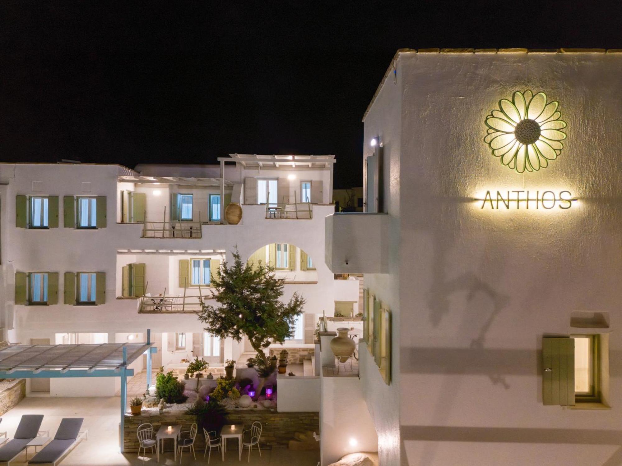 Anthos Apartments Náousa Eksteriør bilde