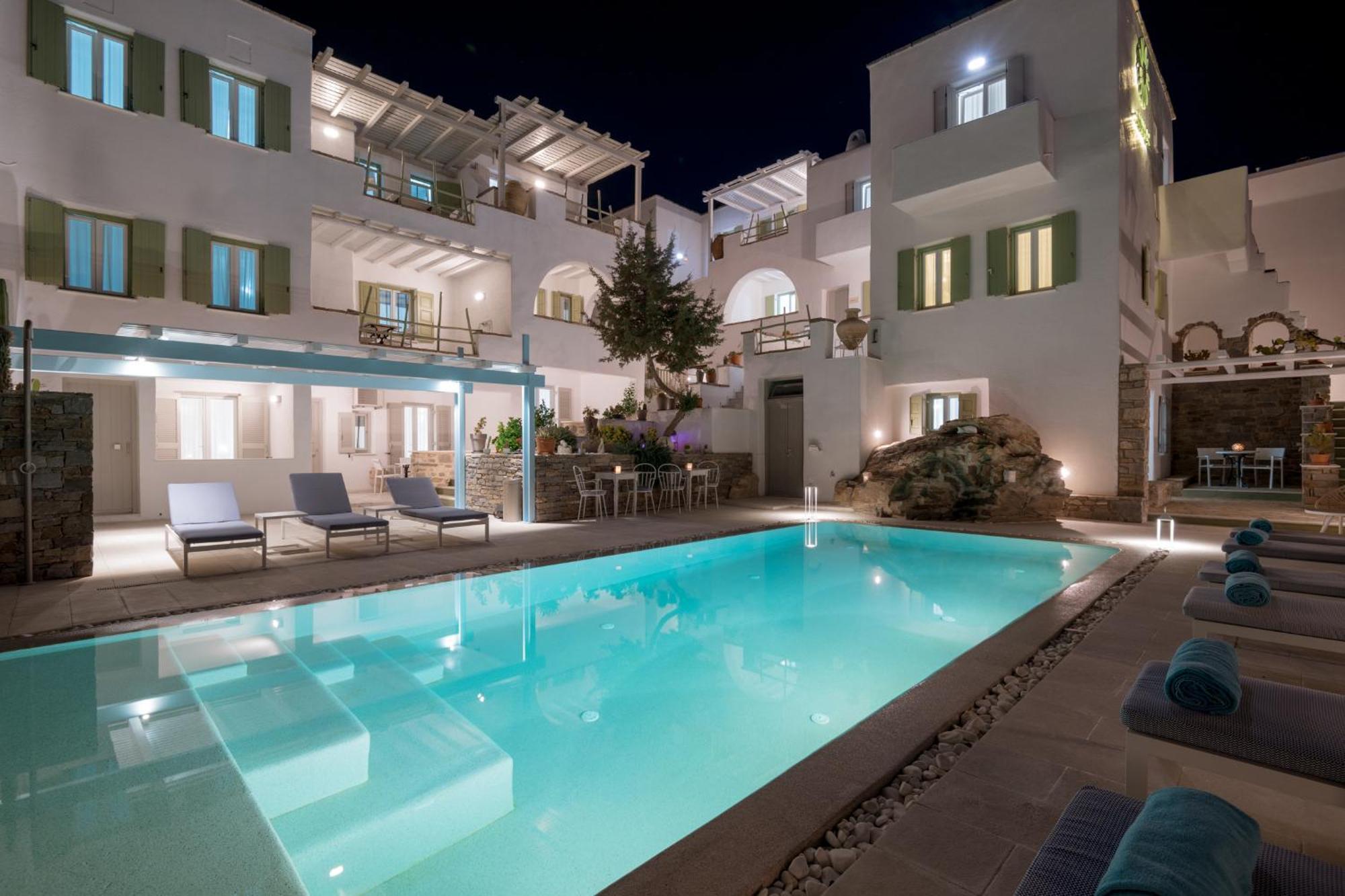 Anthos Apartments Náousa Eksteriør bilde