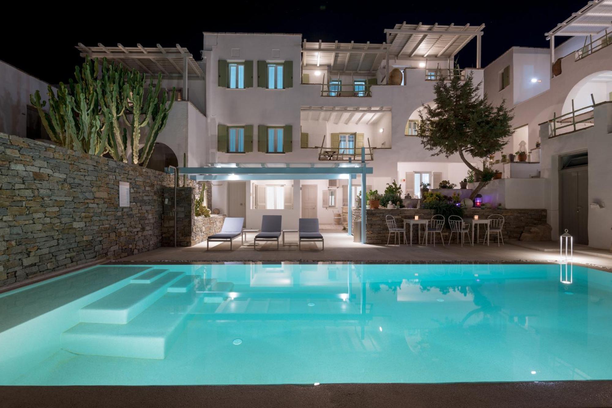 Anthos Apartments Náousa Eksteriør bilde