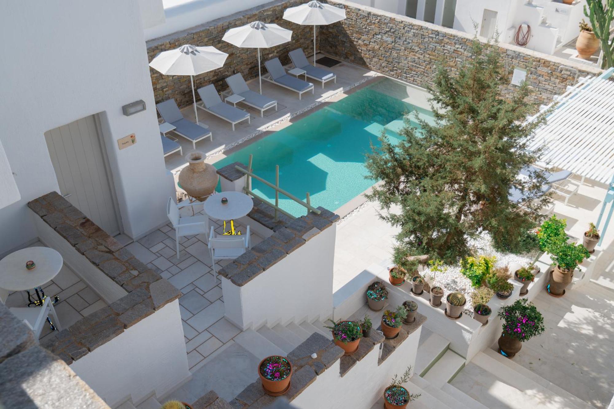 Anthos Apartments Náousa Eksteriør bilde
