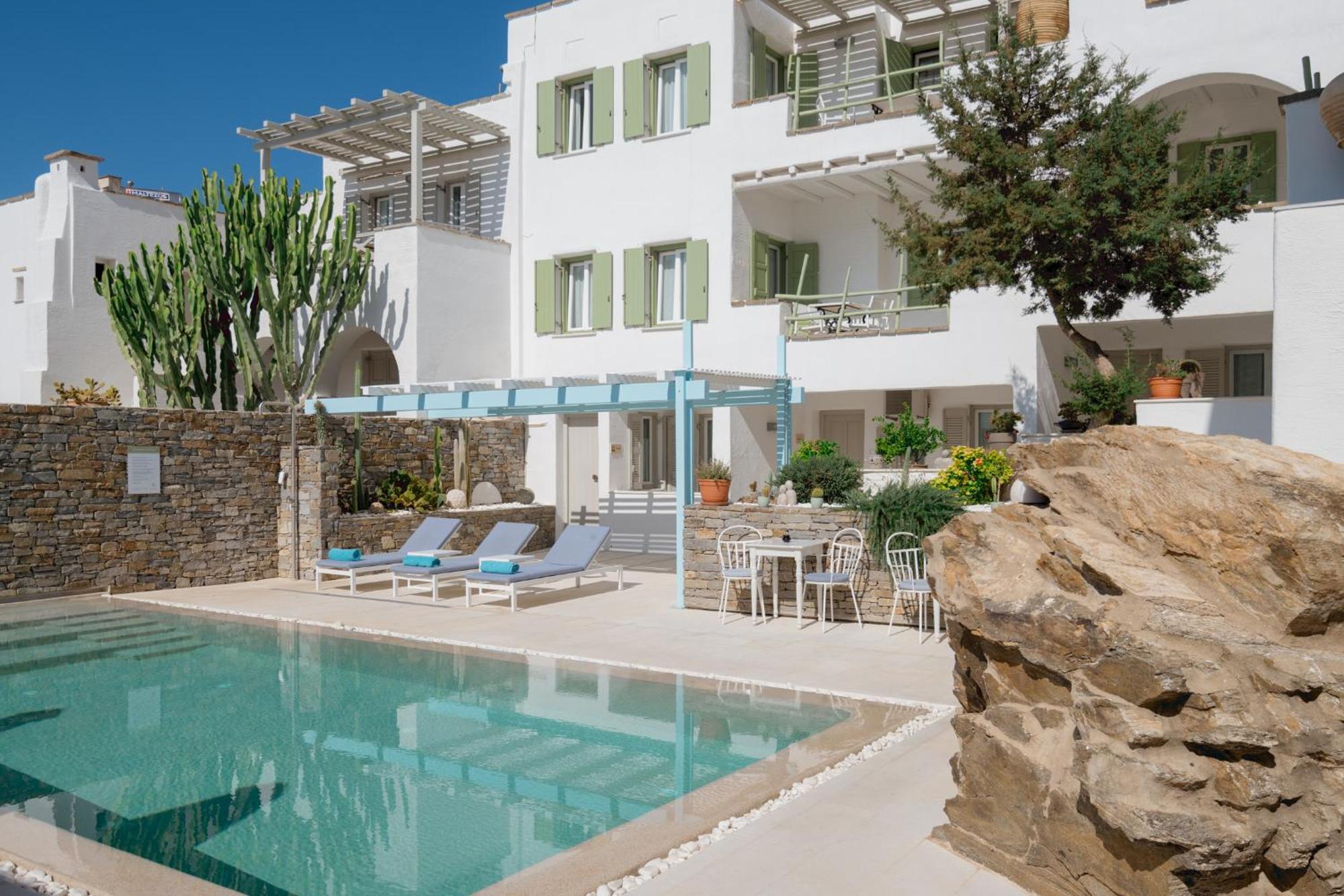 Anthos Apartments Náousa Eksteriør bilde