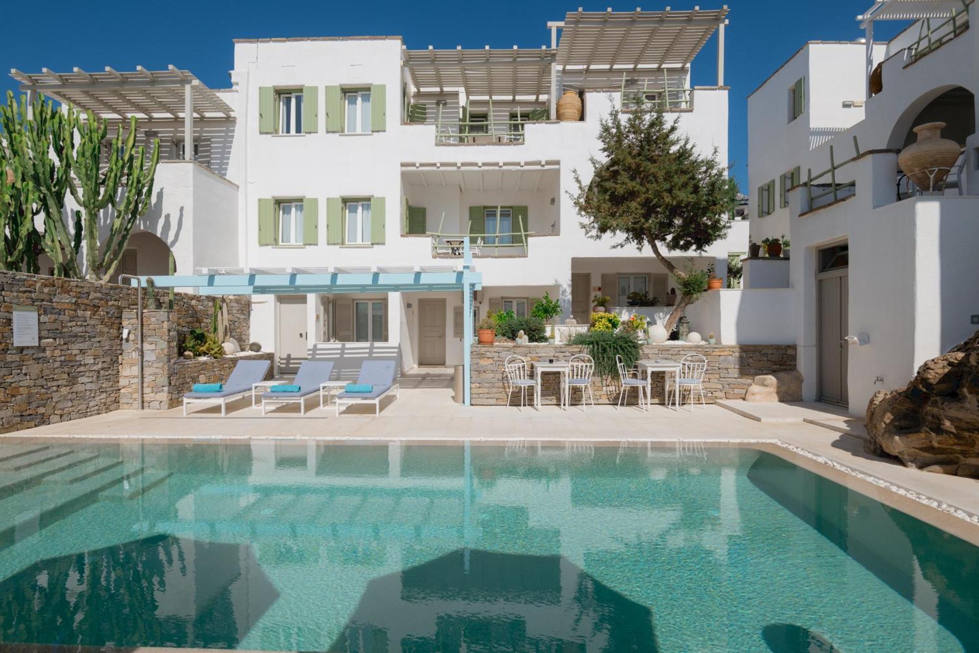 Anthos Apartments Náousa Eksteriør bilde