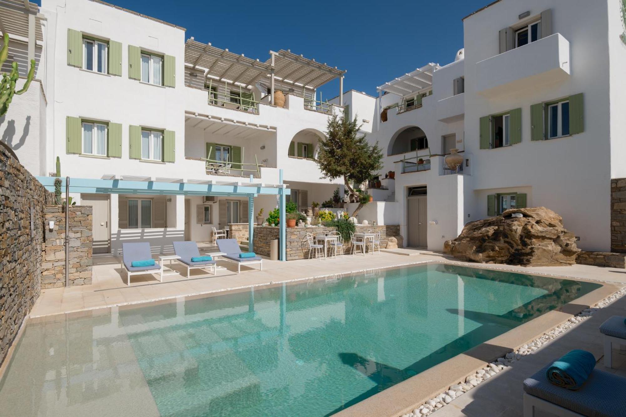 Anthos Apartments Náousa Eksteriør bilde